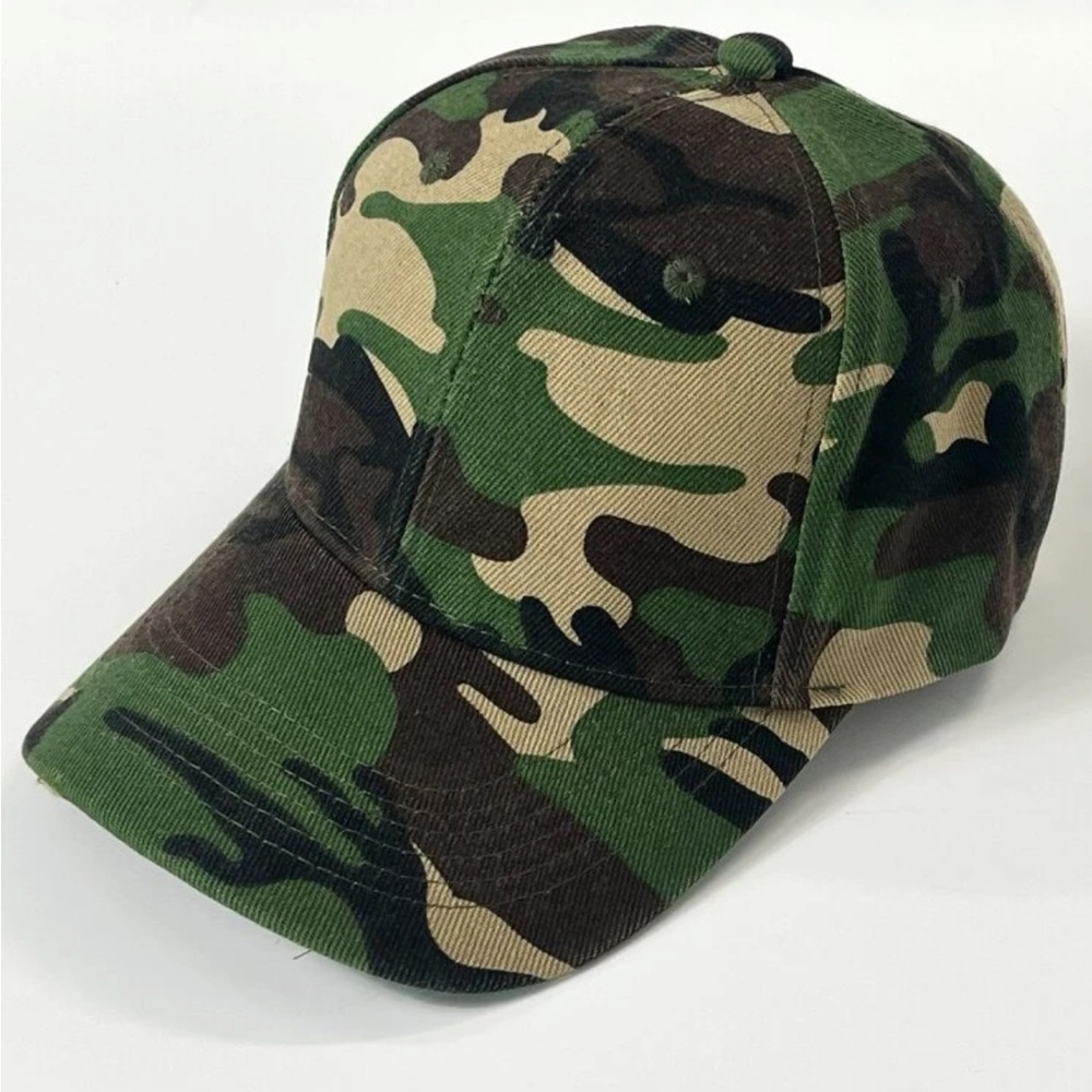 Camo baseball hat